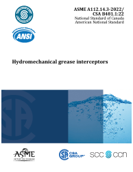 ASME A112.14.3-2022/CSA B481.1:22