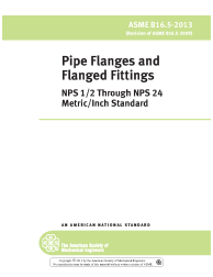 ASME B16.5-2013
