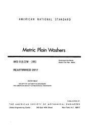 ASME B18.22M-1981 (R2017)
