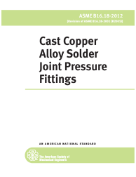 ASME B16.18-2012