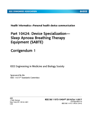 IEEE 11073-10424-2014/Cor 1:2017