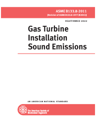 ASME B133.8-2011 (R2022)