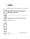 IEEE/ISO 11073-10472:2010